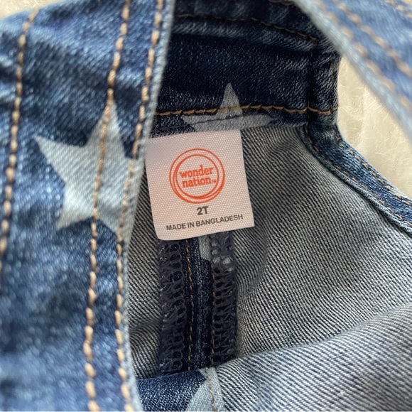 Stars denim overall dress - Picture 2 of 2